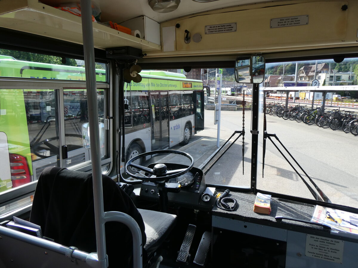 (276'169) - Birchler, Remetschwil - AG 54'039 - FBW/T�scher (ex Gerber, Winkel; ex Eggenberger, M�riken; ex Tanner, Bubendorf; ex P 24'803) am 1. Juni 2025 beim Bahnhof Langnau (Innenaufnahme)