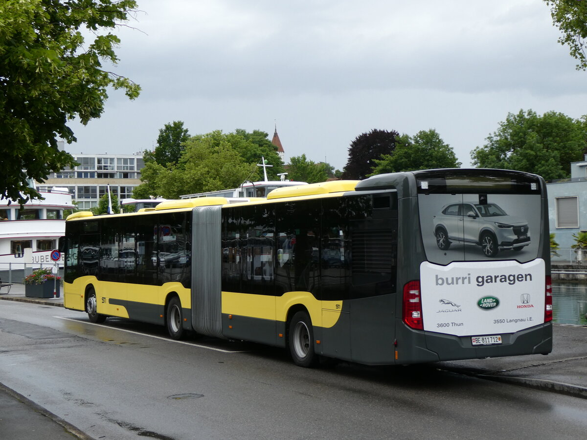(276'199) - STI Thun - Nr. 712/BE 811'712 - Mercedes am 2. Juni 2025 bei der Schiffl�ndte Thun