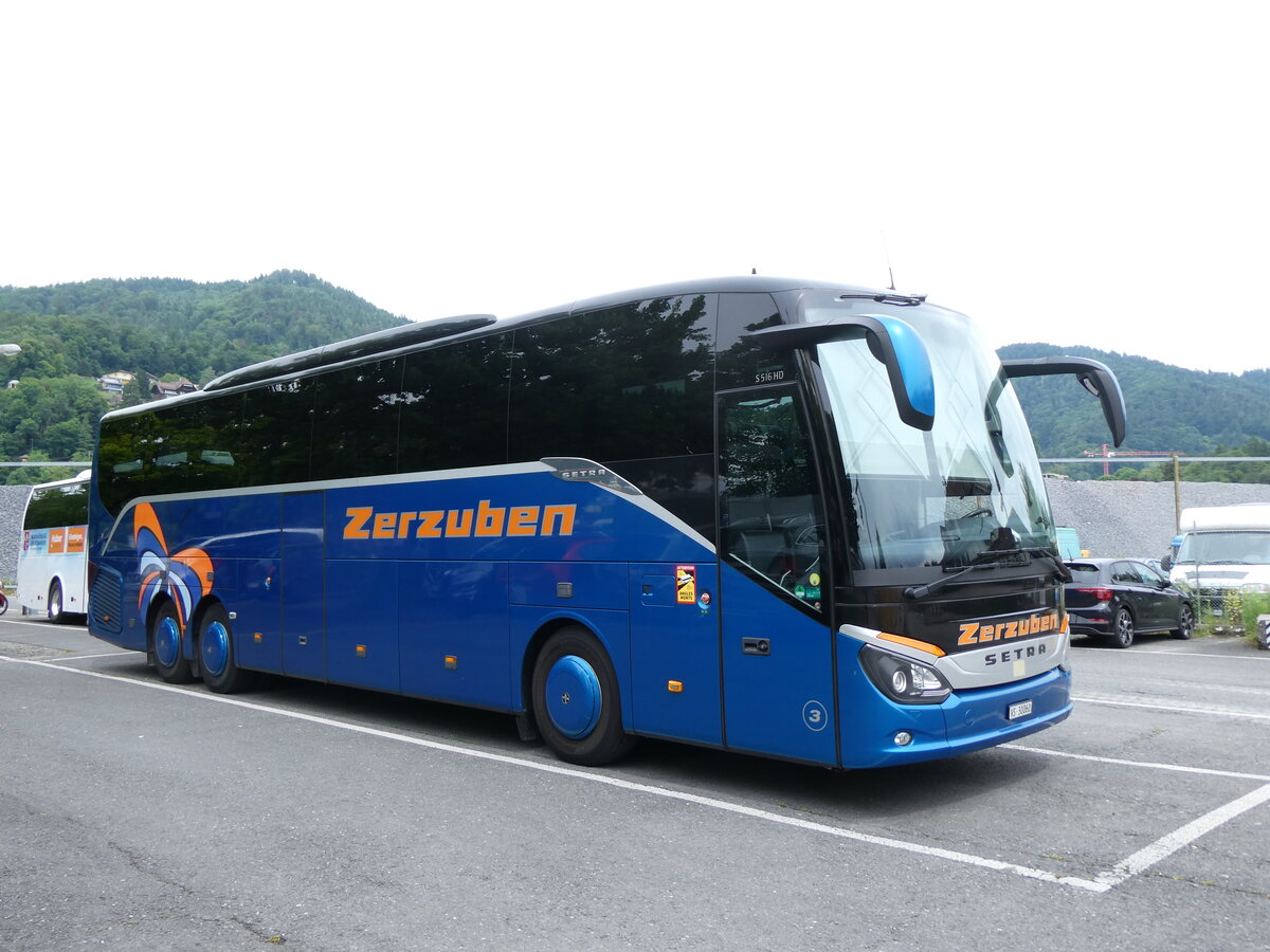 (276'265) - Zerzuben, Visp-Eyholz - Nr. 3/VS 30'060 - Setra am 4. Juni 2025 in Thun, Seestrasse