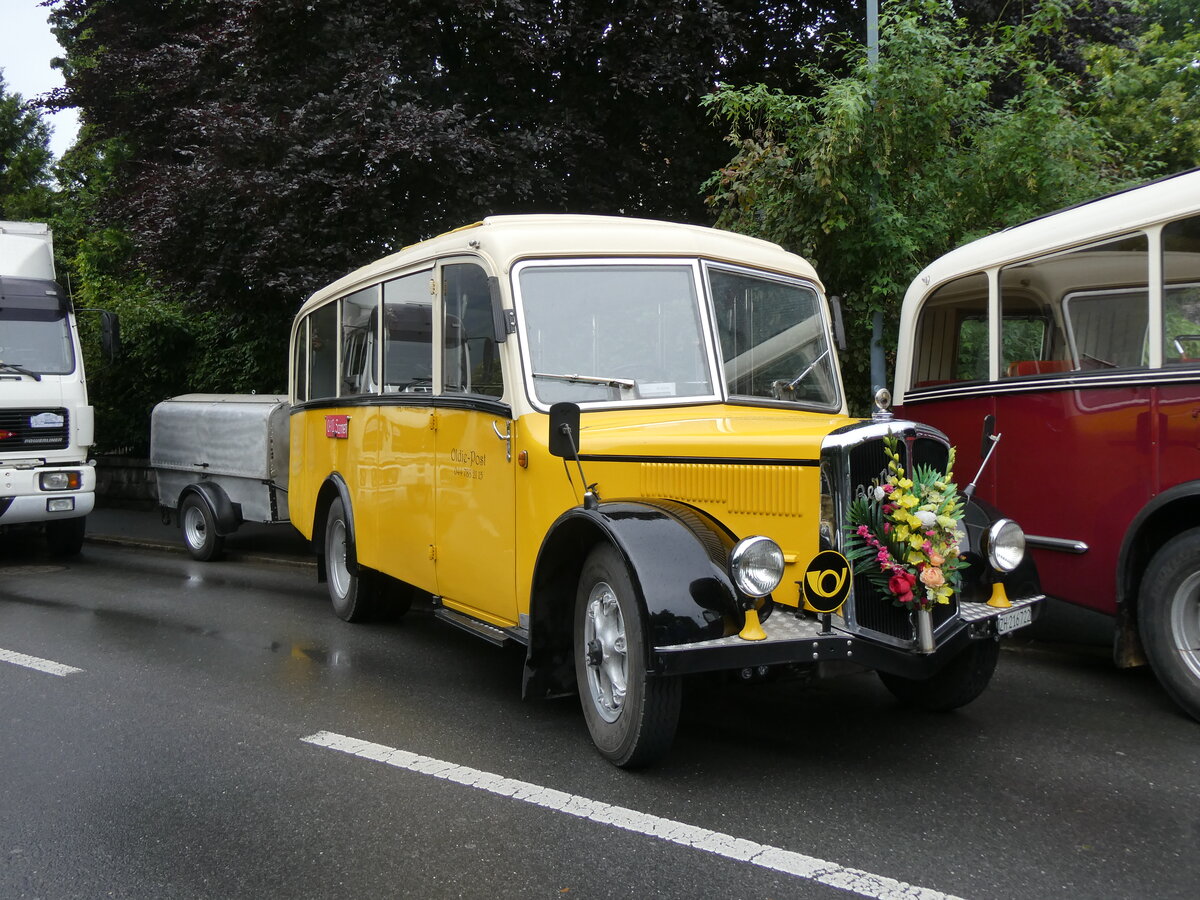 (276'371) - Moser, Sch�nenberg - ZH 216'722 - Berna/Hess (ex Barenco, Faido) am 7. Juni 2025 in Sarnen, OiO