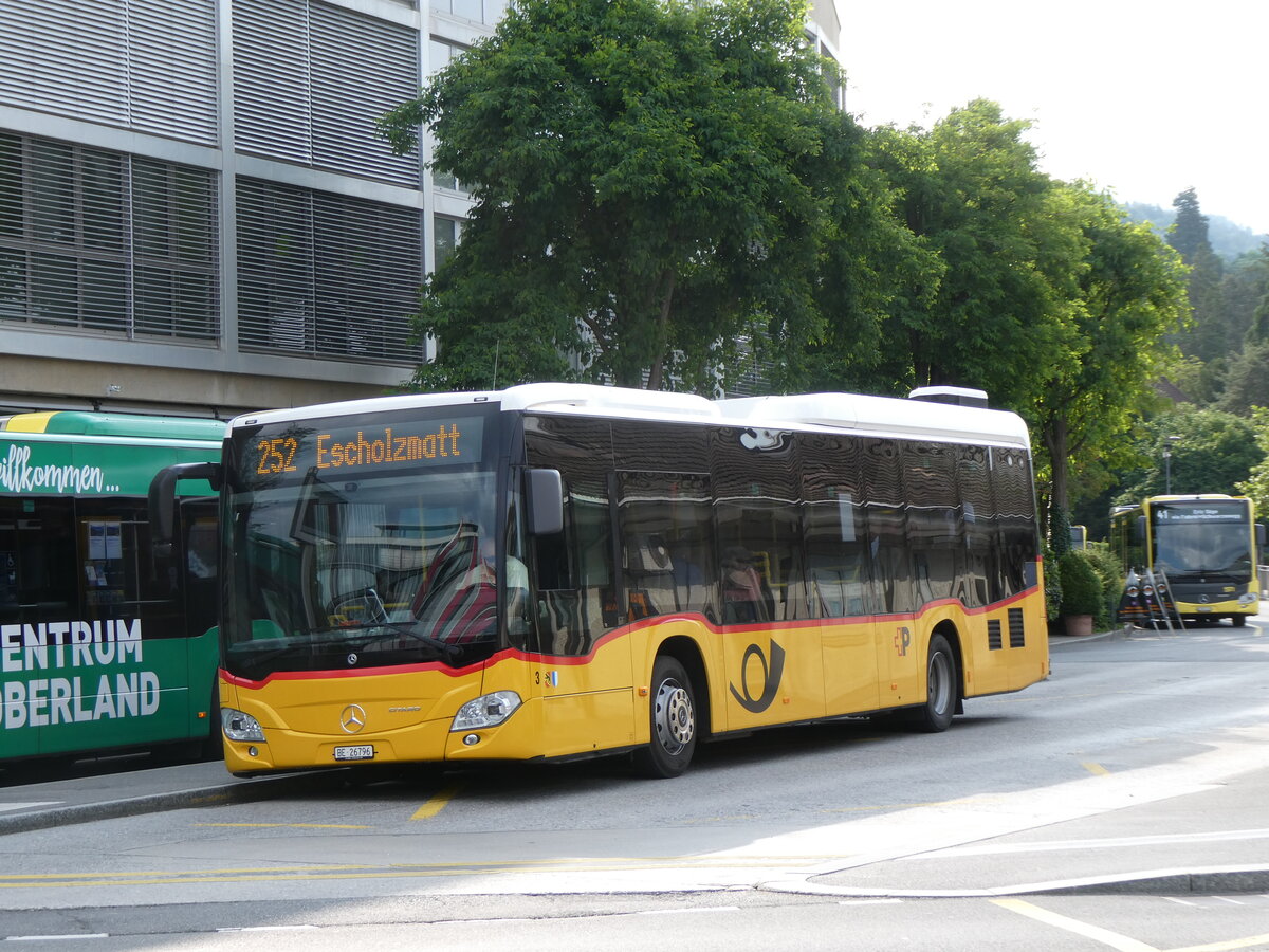 (276'491) - ASK Schangnau - Nr. 3/BE 26'796/PID 11'934 - Mercedes am 8. Juni 2025 beim Bahnhof Thun