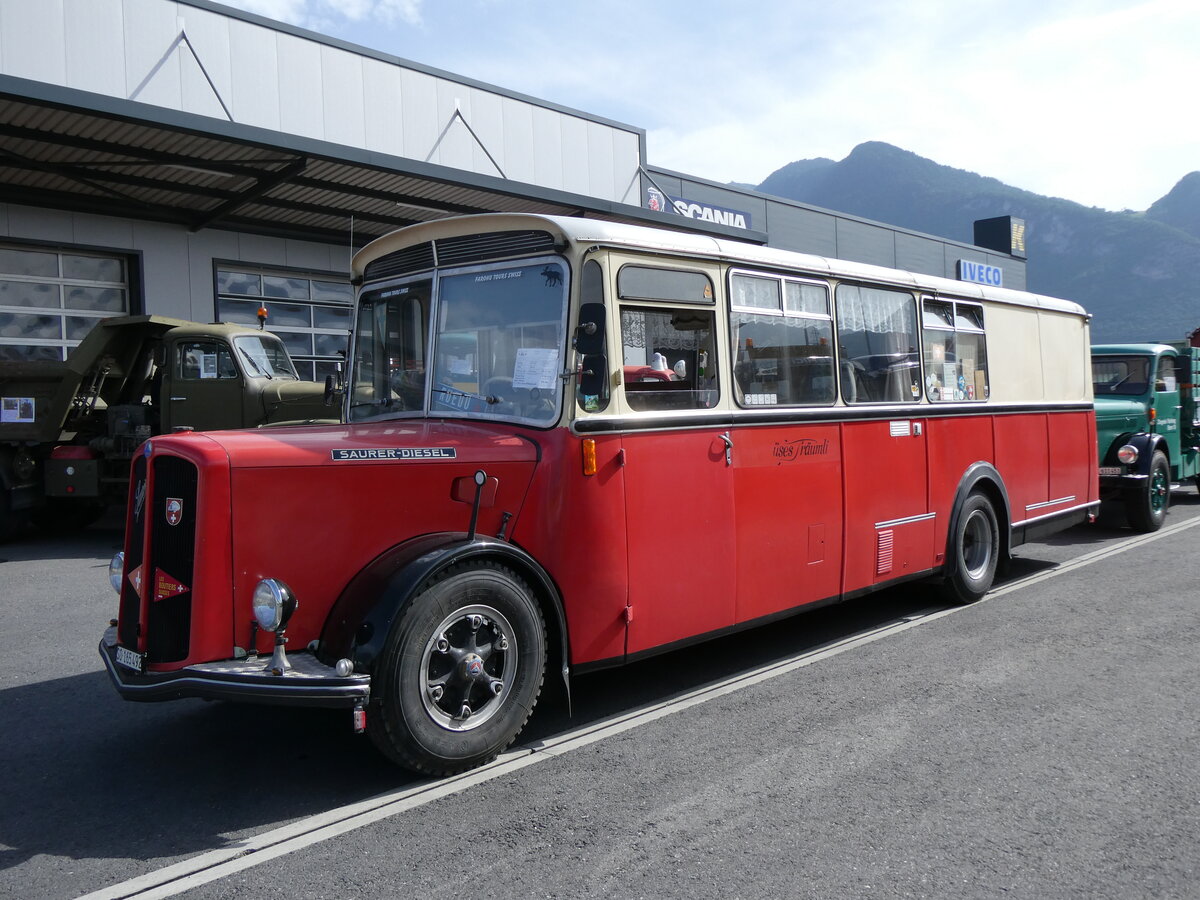 (276'601) - Hert, Messen - SO 165'492 - Saurer/Hess (ex Frey, Messen; ex Steiner, Messen) am 14. Juni 2025 in Aigle, Kolly SA