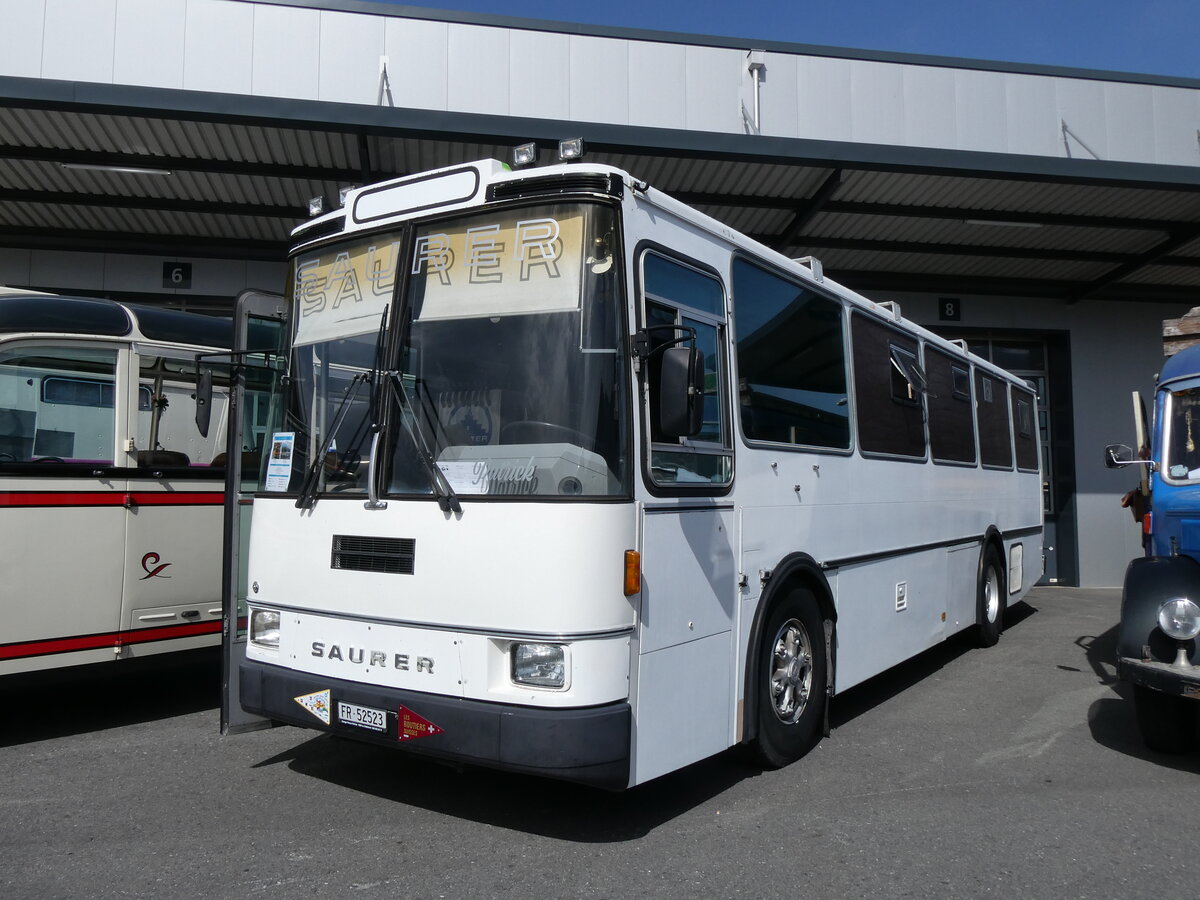 (276'623) - Cassella, Le Ch�telard - FR 52'523 - Saurer/Lauber (ex Epiney, Ayer) am 14. Juni 2025 in Aigle, Kolly SA