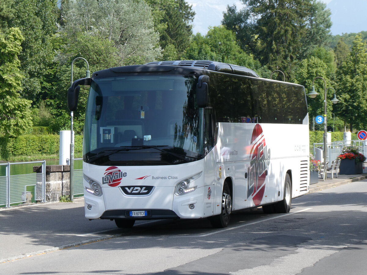 (276'726) - Aus Italien: La Valle, Reggio Emilia - FX-873 GV - VDL am 14. Juni 2025 bei der Schiffl�ndte Thun