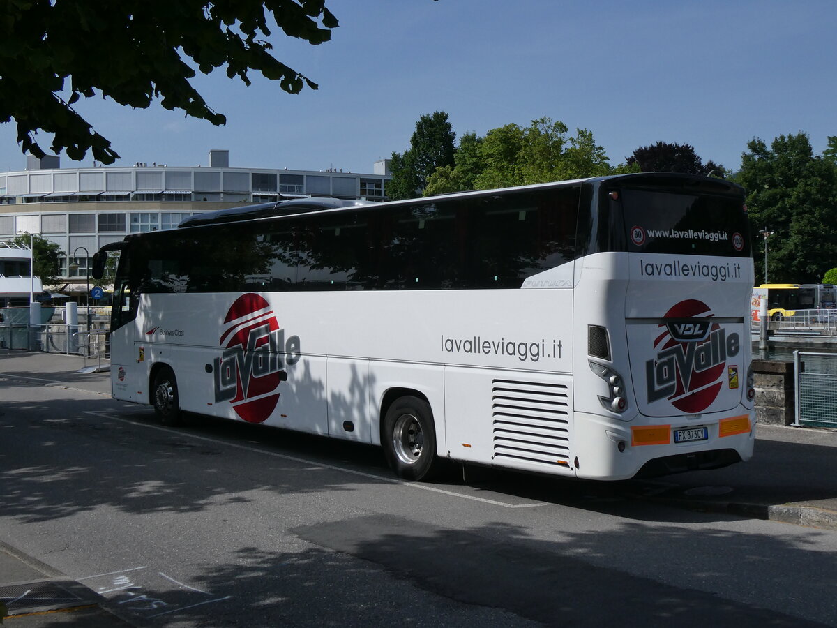 (276'727) - Aus Italien: La Valle, Reggio Emilia - FX-873 GV - VDL am 14. Juni 2025 bei der Schiffl�ndte Thun