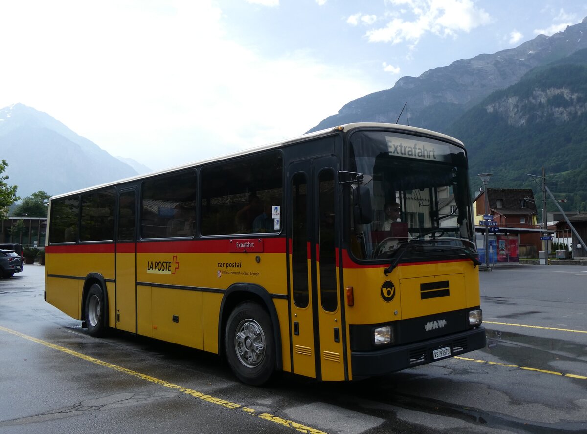 (276'740) - Oser, B�rchen - VS 93'575 - NAW/Lauber (ex Epiney, Ayer/PID 1076) am 15. Juni 2025 in Meiringen, Postautostation