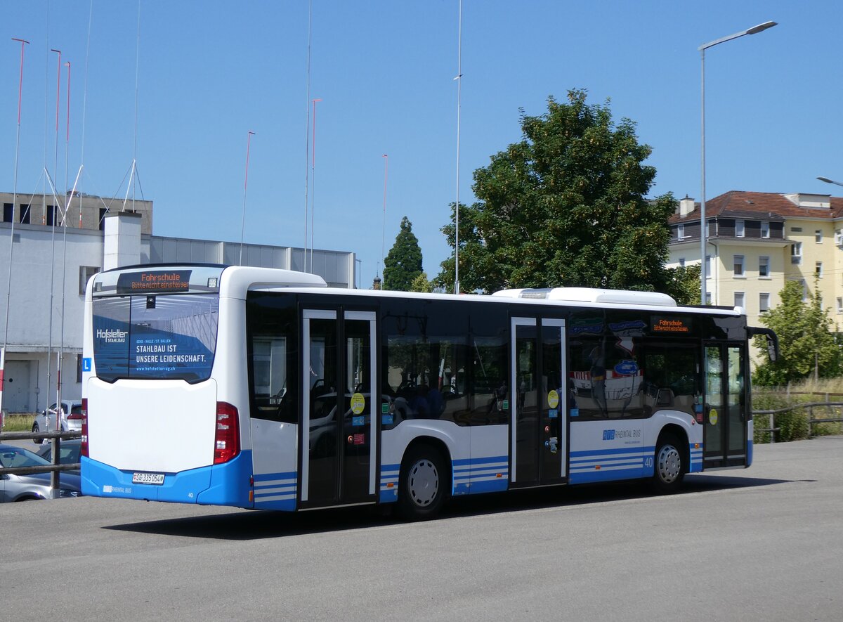 (276'842) - RTB Altst�tten - Nr. 40/SG 335'054 - Mercedes am 17. Juni 2025 in Arbon, Bushof