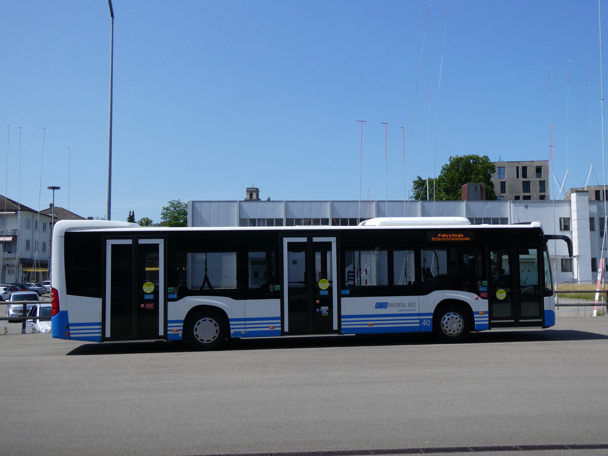 (276'846) - RTB Altst�tten - Nr. 40/SG 335'054 - Mercedes am 17. Juni 2025 in Arbon, Bushof