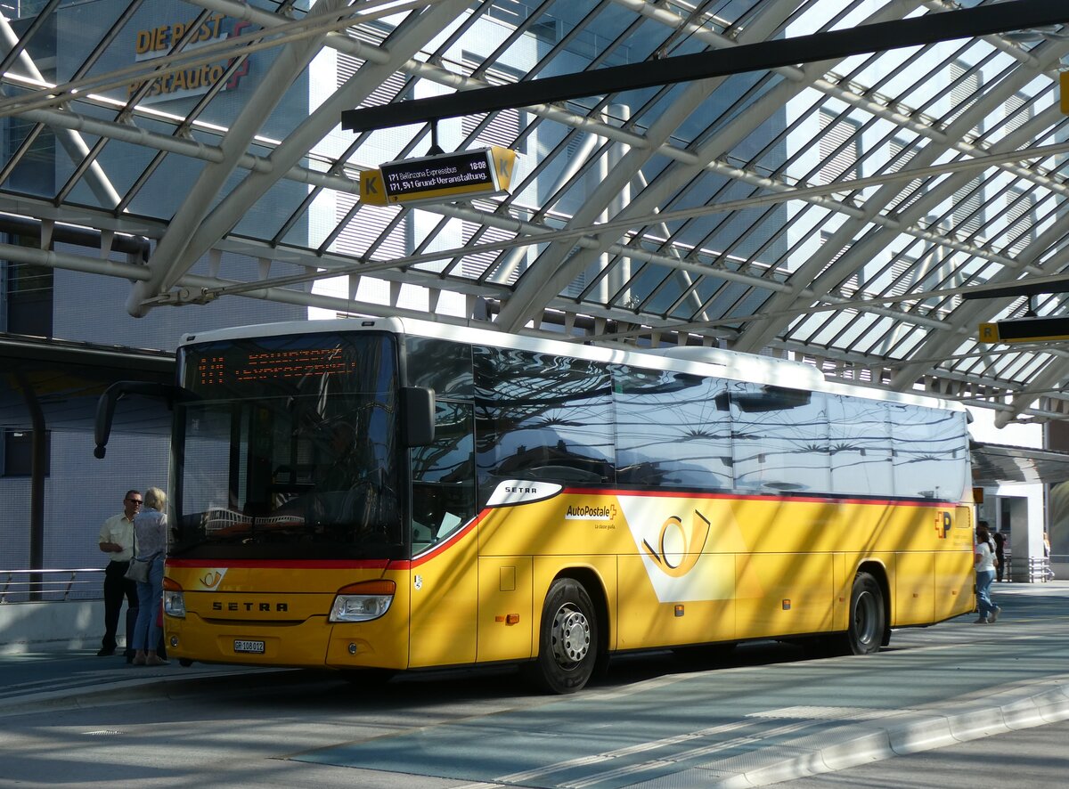 (276'962) - TpM, Mesocco - Nr. 12/GR 108'012/PID 11'308 - Setra am 18. Juni 2025 in Chur, Postautostation