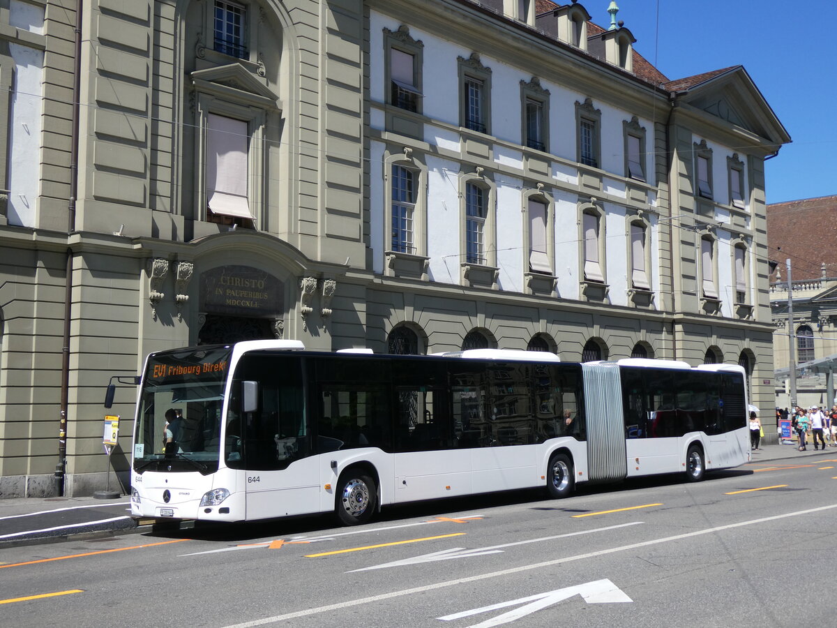 (277'340) - Intertours, Domdidier - Nr. 644/FR 300'644 - Mercedes am 28. Juni 2025 beim Bahnhof Bern