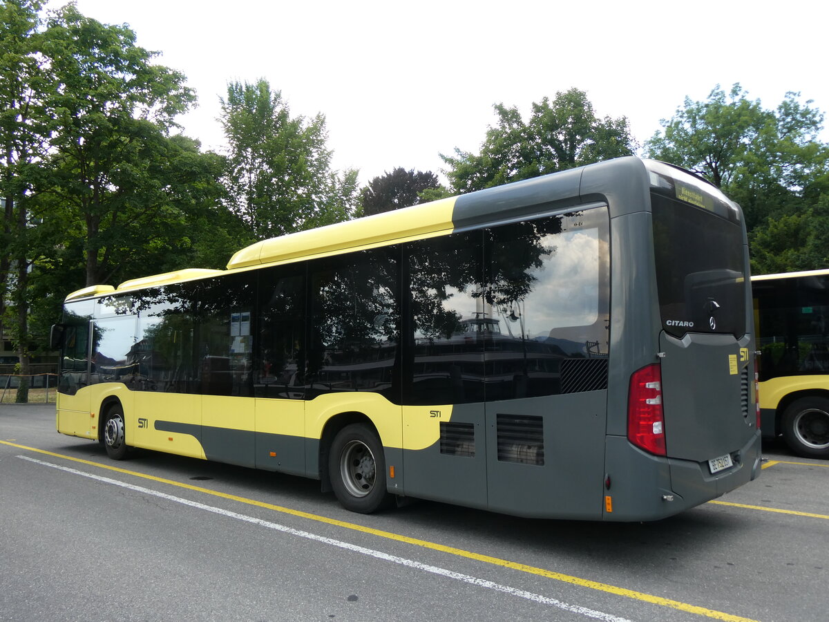 (277'362) - STI Thun - Nr. 157/BE 752'157 - Mercedes am 30. Juni 2025 bei der Schiffl�ndte Thun