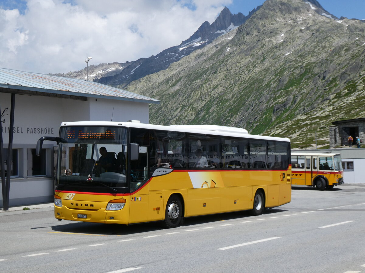 (277'433) - PostAuto Bern - Nr. 73/BE 171'453/PID 5624 - Setra (ex AVG Meiringen Nr. 73) am 1. Juli 2025 in Grimsel, Passh�he