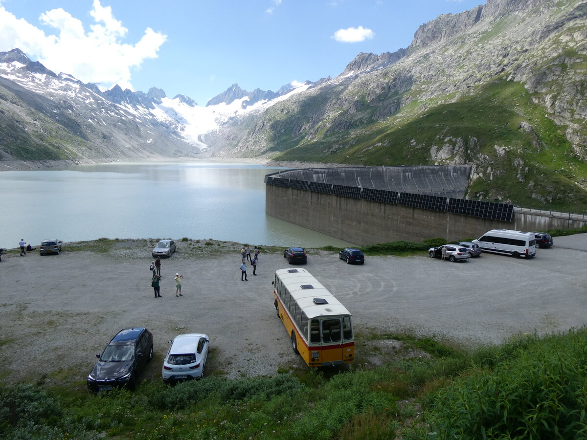 (277'448) - Lambach, Gommiswald - NW 24'301 - FBW/Eggli (ex Tanner+Lambach, Reigoldswil; ex Lambach, Rieden; ex Meier, Gr�t; ex AVG Grindelwald Nr. 13; ex P 24'182) am 1. Juli 2025 in Oberaar, Stausee