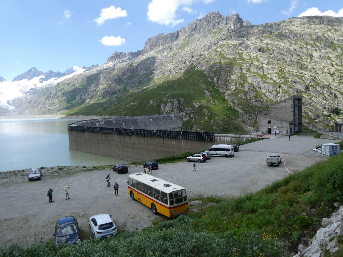 (277'449) - Lambach, Gommiswald - NW 24'301 - FBW/Eggli (ex Tanner+Lambach, Reigoldswil; ex Lambach, Rieden; ex Meier, Gr�t; ex AVG Grindelwald Nr. 13; ex P 24'182) am 1. Juli 2025 in Oberaar, Stausee