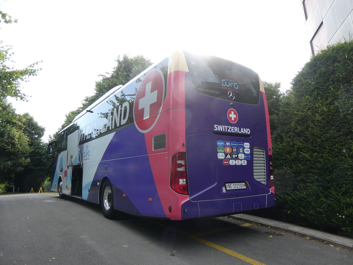(277'488) - UEFA Women's Euro 2025 - BE 202'500 - Mercedes am 3. Juli 2025 in Thun, Hotel Seepark