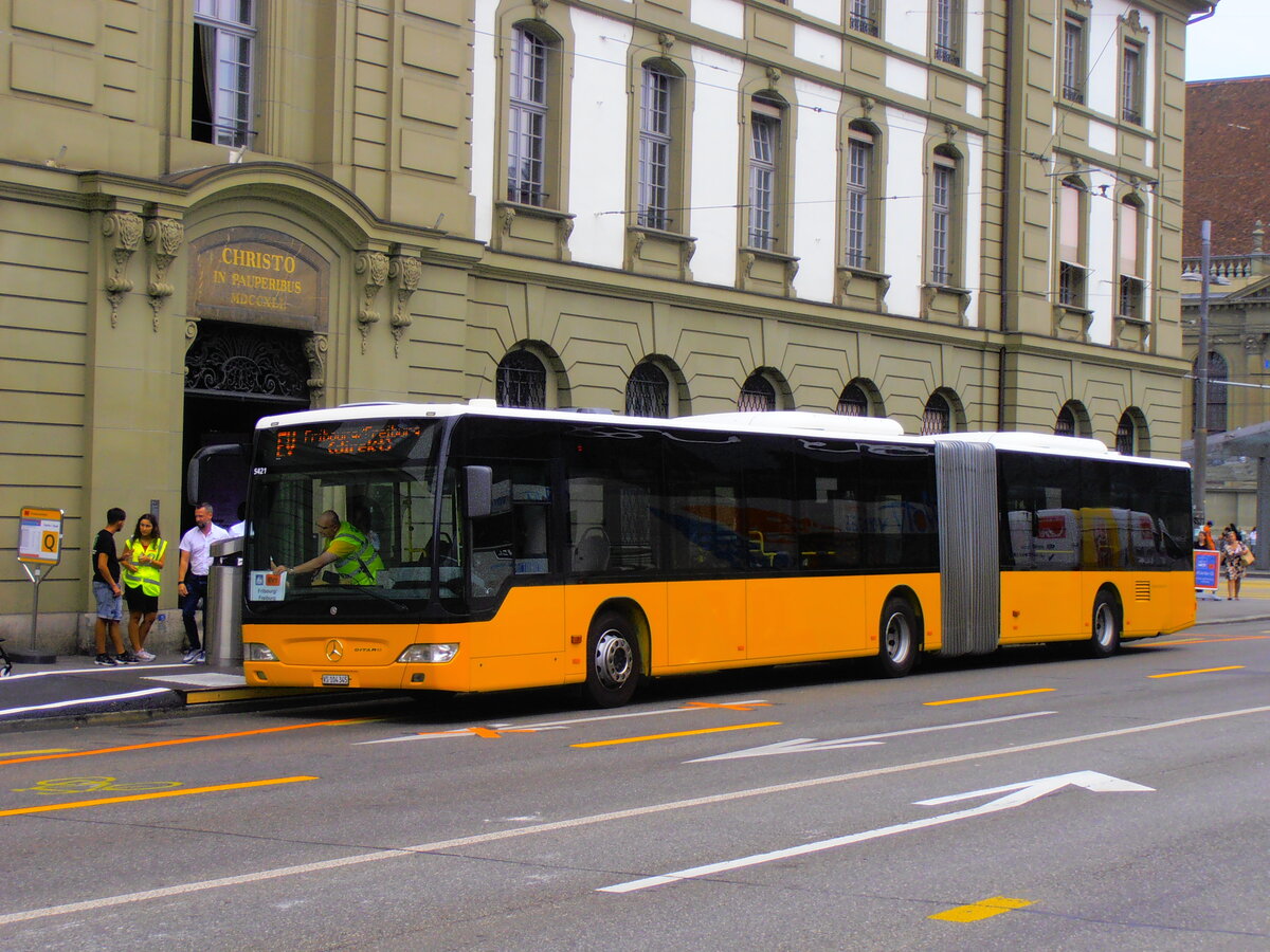 (277'528) - Buchard, Leytron - VS 104'345/PID 5421 - Mercedes am 4. Juli 2025 beim Bahnhof Bern