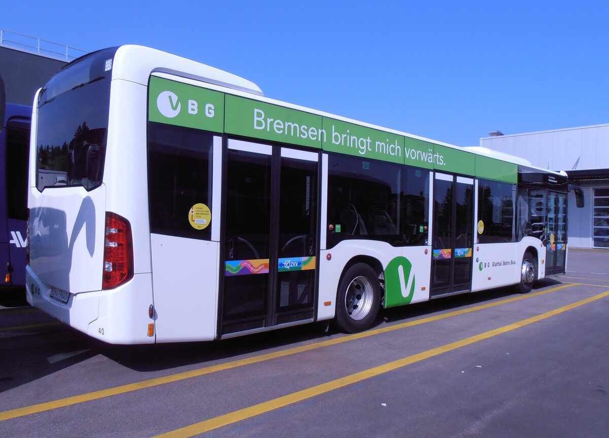 (277'570) - Maag, Kloten - Nr. 40/ZH 479'640 - Mercedes am 5. Juli 2025 in Winterthur, Daimler Buses