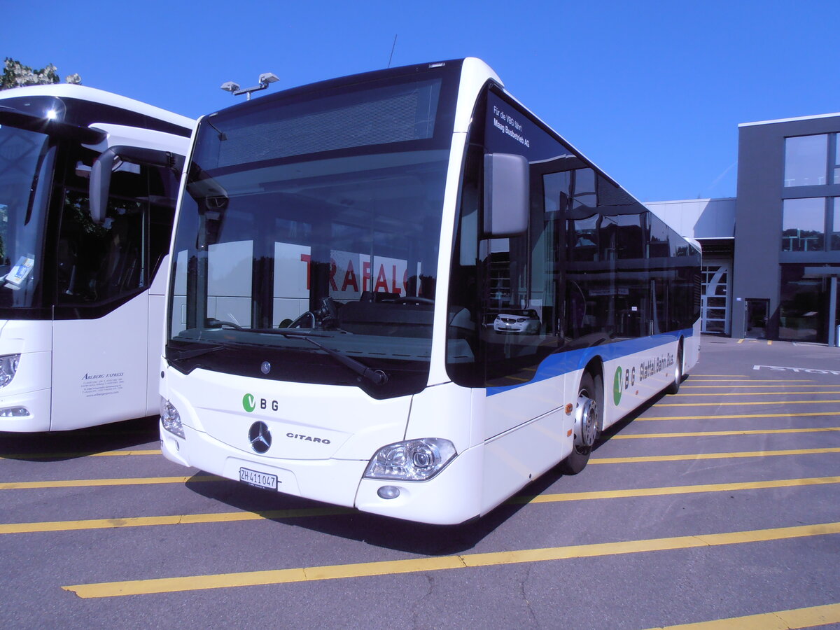 (277'585) - Maag, Kloten - Nr. 47/ZH 411'047 - Mercedes am 5. Juli 2025 in Winterthur, Daimler Buses
