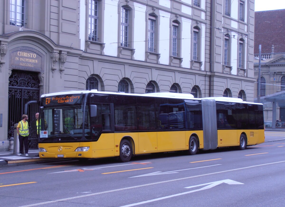 (277'647) - Buchard, Leytron - VS 104'345/PID 5421 - Mercedes am 6. Juli 2025 beim Bahnhof Bern
