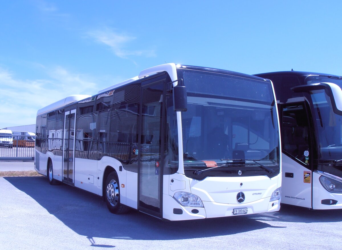 (277'806) - Intertours, Domdidier - Nr. 645/FR 300'645 - Mercedes am 12. Juli 2025 in Domdidier, Garage