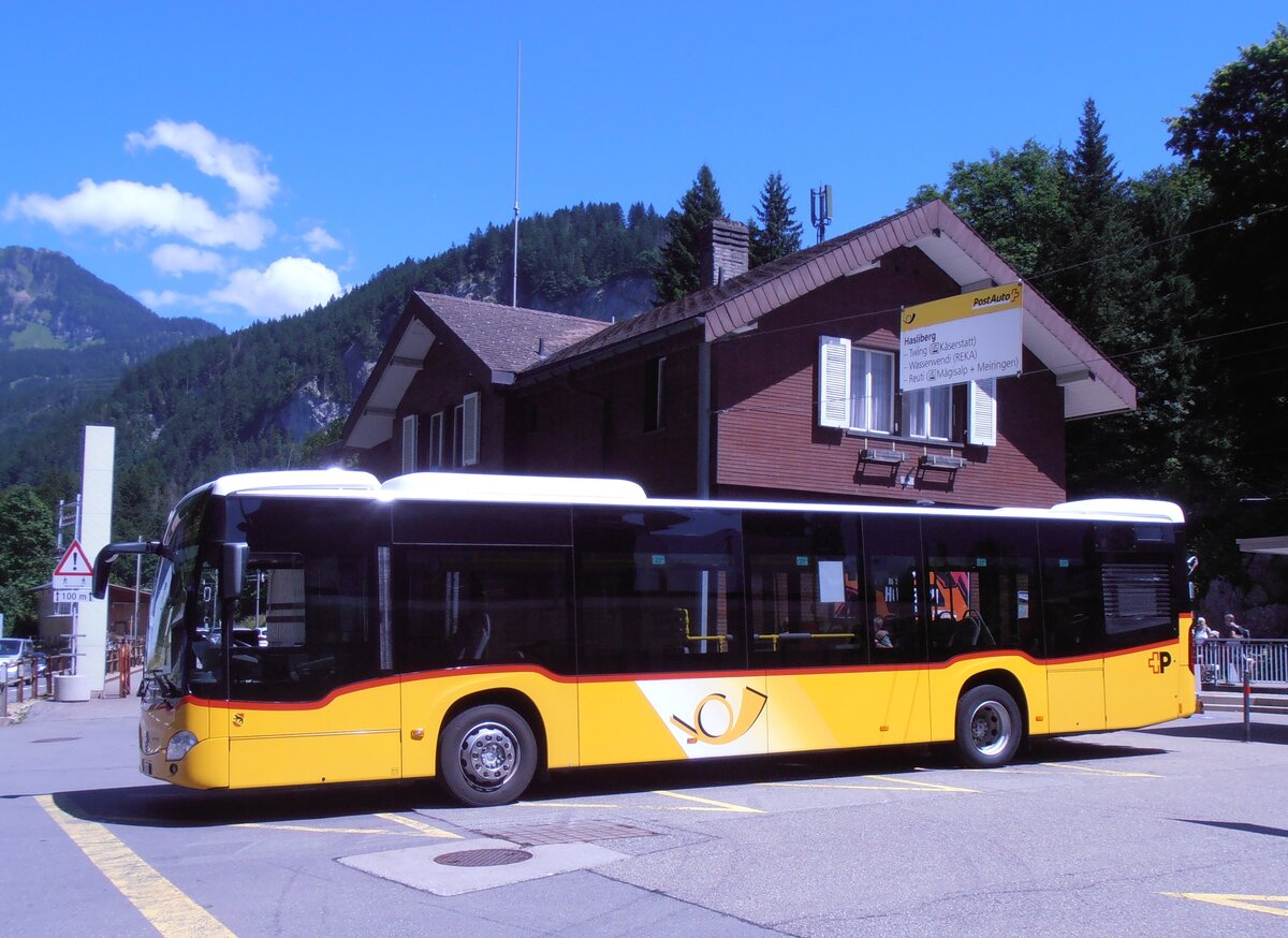 (277'952) - Fl�ck, Brienz - Nr. 1/BE 482'299/PID 11'682 - Mercedes (ex PostAuto Bern BE 403'166; ex PostAuto Bern BE 653'384) am 18. Juli 2025 auf dem Br�nigpass