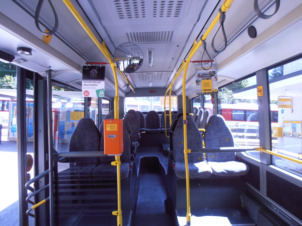 (277'957) - Fl�ck, Brienz - Nr. 8/BE 643'926/PID 5682 - Setra am 18. Juli 2025 auf dem Br�nigpass (Innenaufnahme)