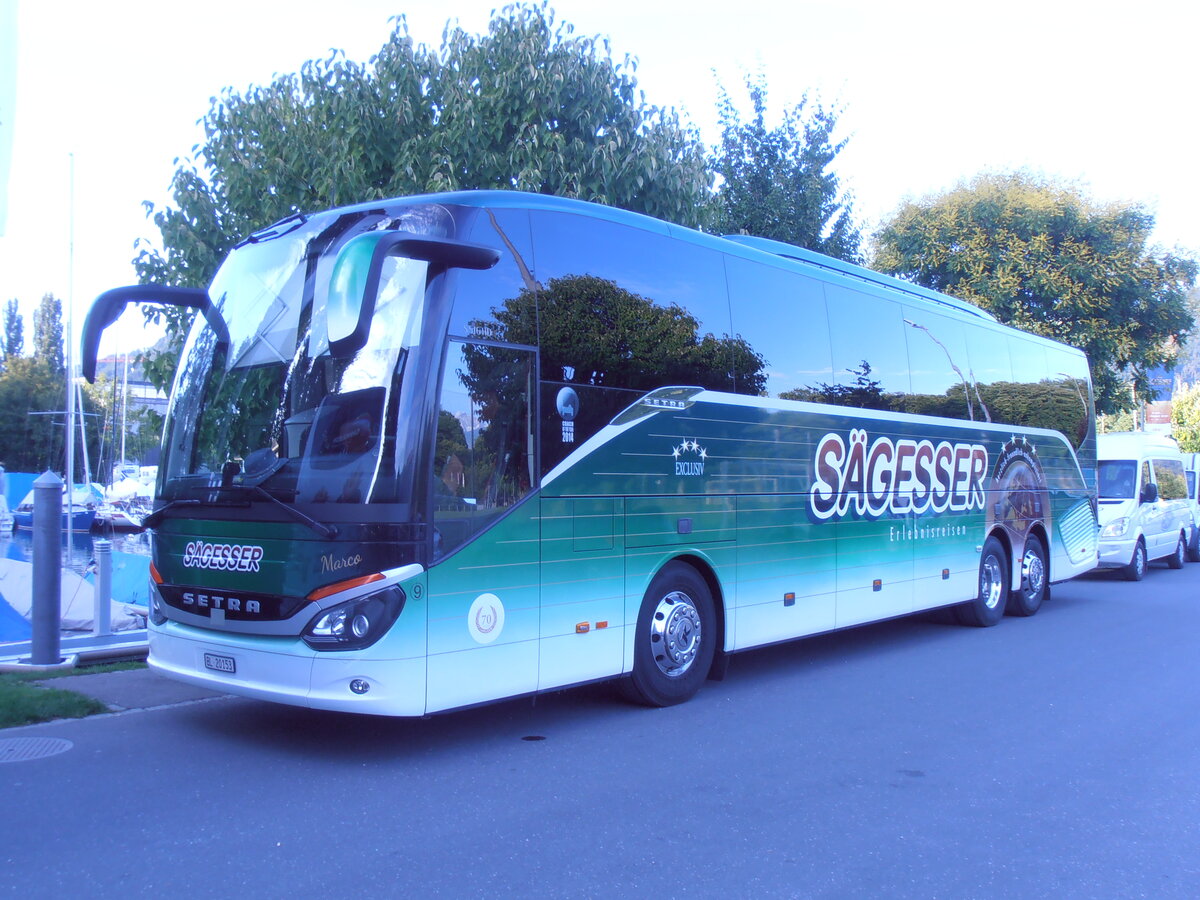 (277'965) - S�gesser, Wintersingen - Nr. 9/BL 20'153 - Setra am 18. Juli 2025 in Thun, Strandbad