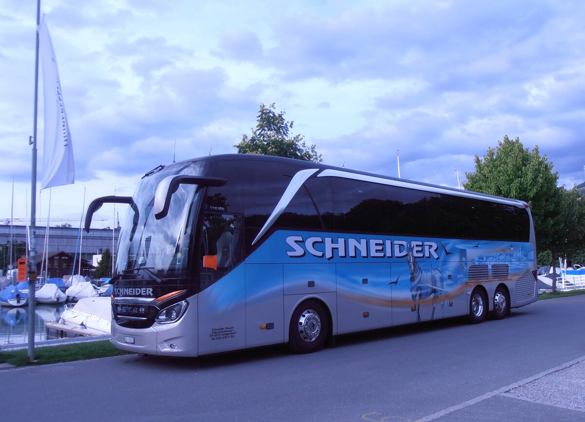(277'990) - Schneider, Langendorf - SO 21'615 - Setra am 23. Juli 2025 in Thun, Strandbad