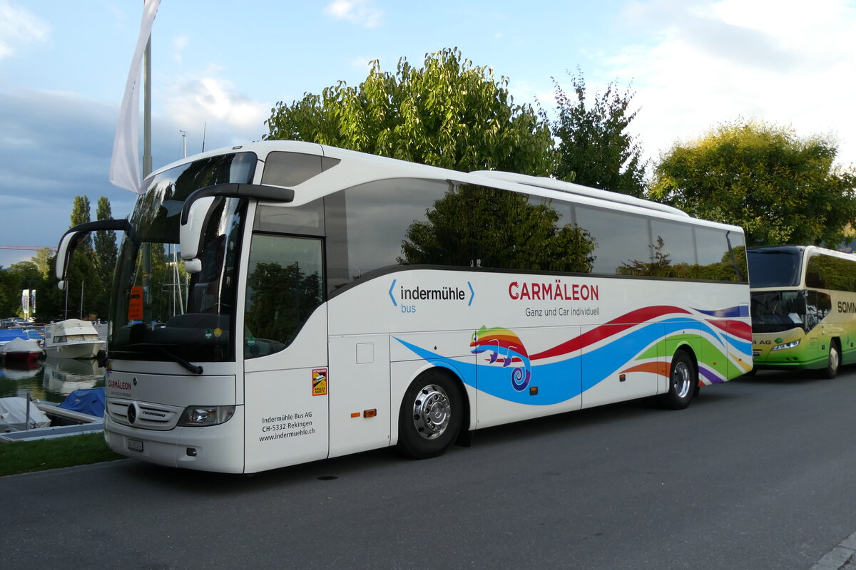 (278'033) - Inderm�hle, Rekingen - Nr. 113/AG 25'599 - Mercedes am 25. Juli 2025 in Thun, Strandbad