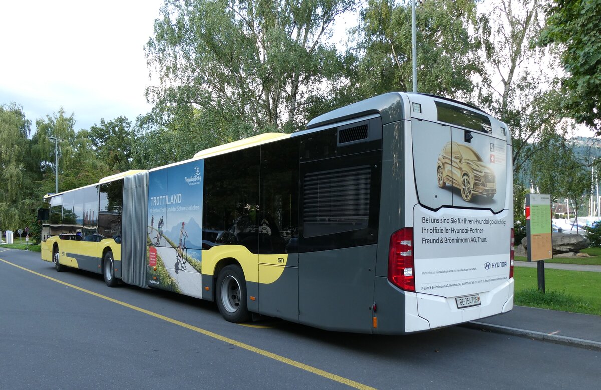 (278'040) - STI Thun - Nr. 705/BE 754'705 - Mercedes am 25. Juli 2025 in Thun, Lachen