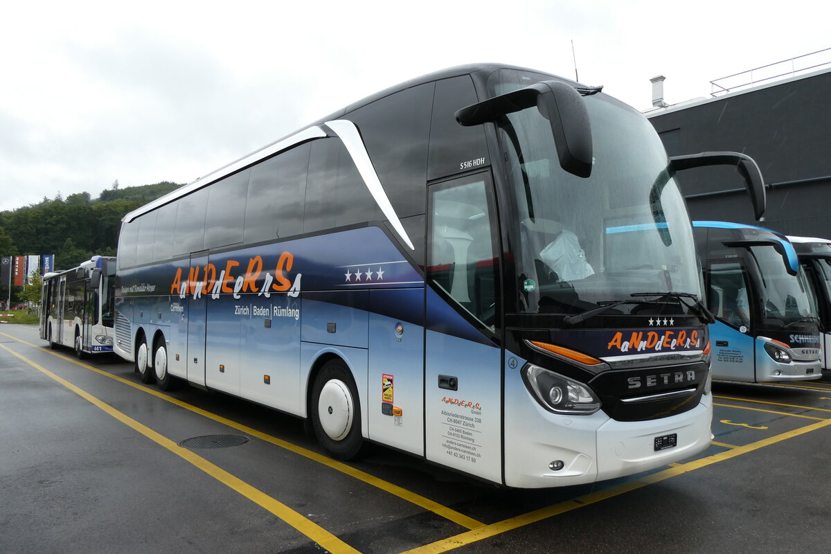 (278'363) - AaNnDdEeRrSs, Z�rich - (ZH 435'100) - Setra am 2. August 2025 in Winterthur, Daimler Buses