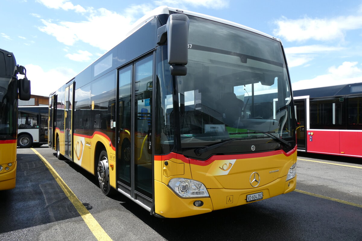 (278'403) - CarPostal Ouest - VD 604'392/PID 11'487 - Mercedes am 2. August 2025 in Kerzers, Interbus