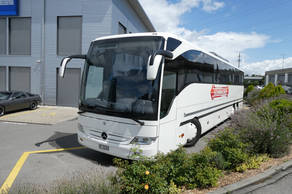 (278'406) - Schumacher, Gampelen - BE 70'839 - Mercedes (ex Bischof, A-Wolfurt) am 2. August 2025 in Kerzers, Interbus