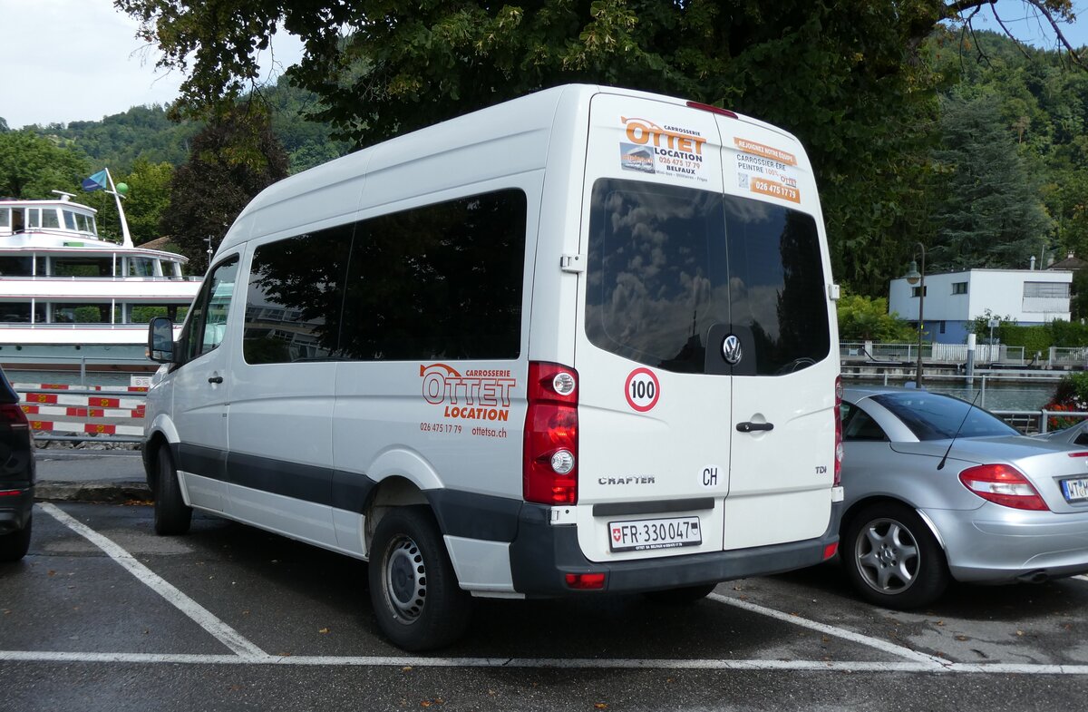 (278'416) - Ottet, Belfaux - FR 330'047 - VW am 2. August 2025 in Thun, Rosenau