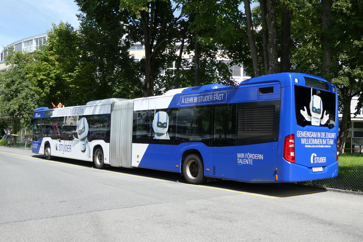 (278'426) - STI Thun - Nr. 173/BE 752'173 - Mercedes am 3. August 2025 bei der Schiffl�ndte Thun