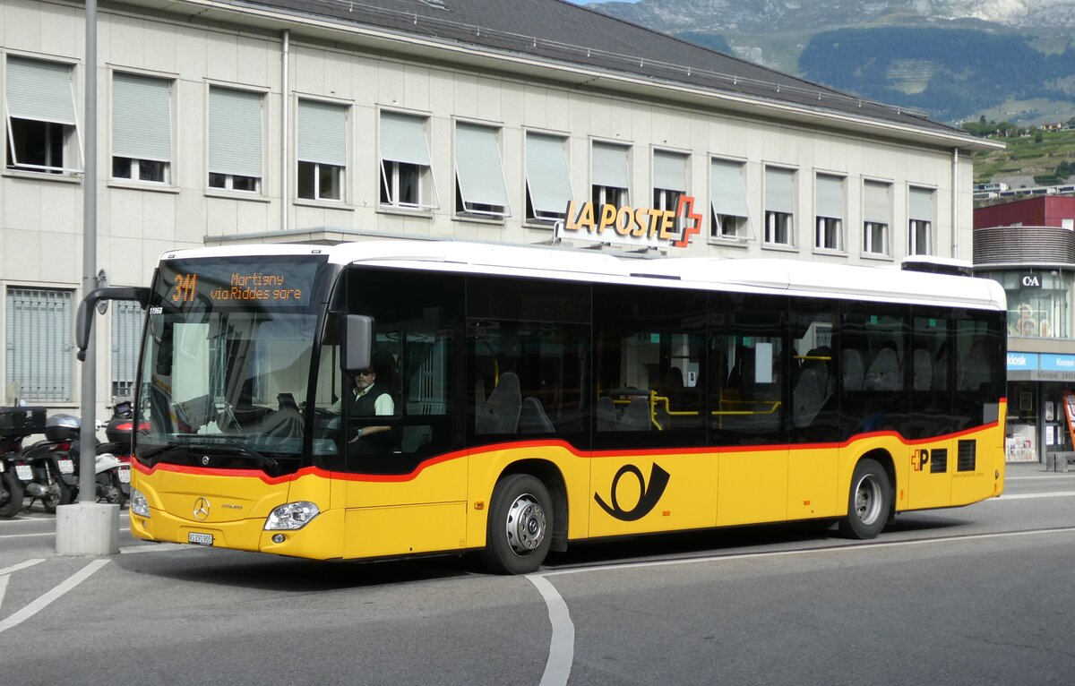 (278'510) - Buchard, Leytron - VS 291'905/PID 11'968 - Mercedes am 5. August 2025 beim Bahnhof Sion