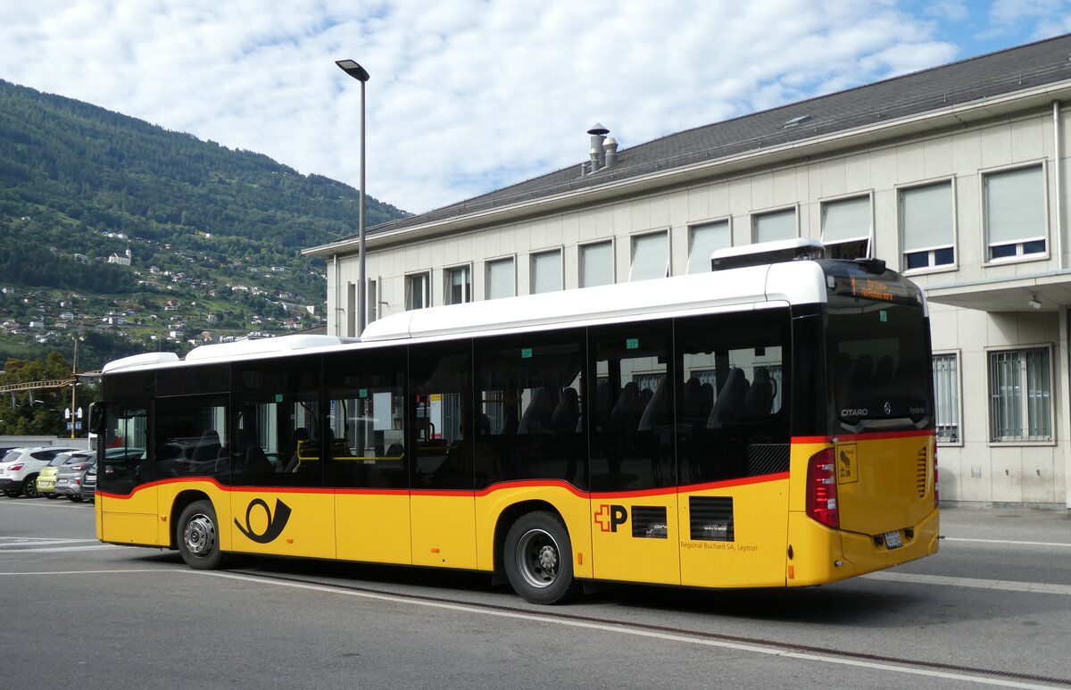 (278'511) - Buchard, Leytron - VS 291'905/PID 11'968 - Mercedes am 5. August 2025 beim Bahnhof Sion