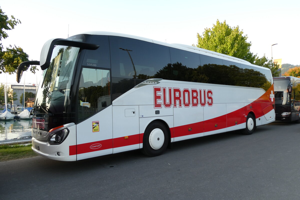 (278'781) - Knecht, Windisch - Nr. 45/AG 6019 - Setra am 9. August 2025 in Thun, Strandbad