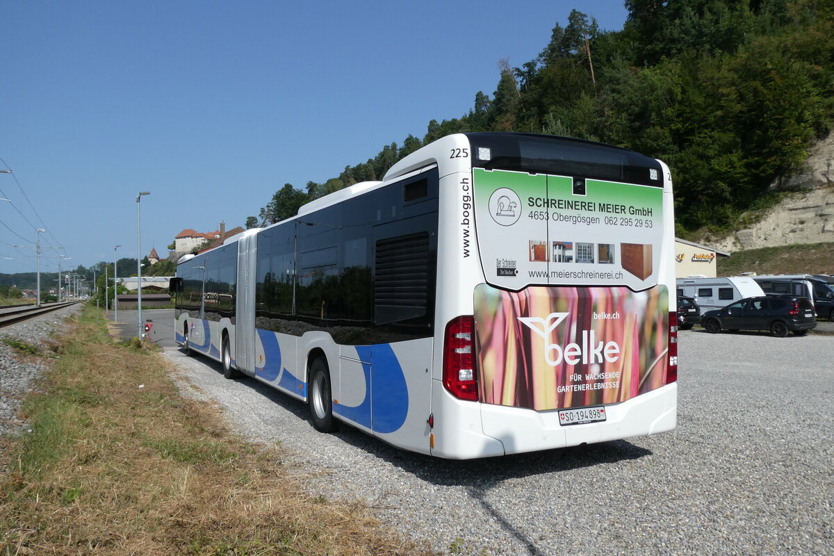 (278'847) - BOGG Wangen b.O. - Nr. 225/SO 194'898/PID 12'527 - Mercedes am 15. August 2025 in Laupen, Postgarage (angemietet von PostAuto)