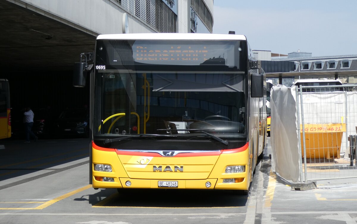 (278'919) - Steiner, Ortschwaben - Nr. 4/BE 48'148/PID 10'695 - MAN am 15. August 2025 in Bern, Postautostation