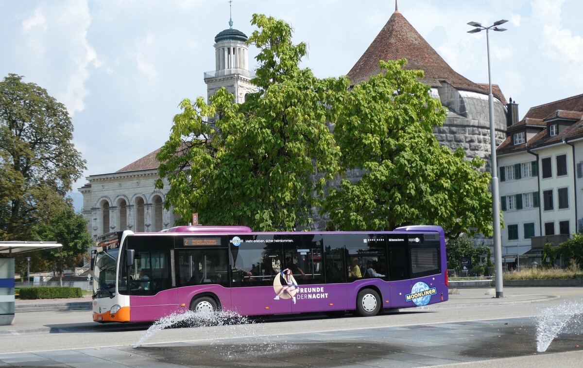 (278'960) - BSU Solothurn - Nr. 1266/SO 189'066 - Mercedes (ex Nr. 66) am 16. August 2025 in Solothurn, Amthausplatz