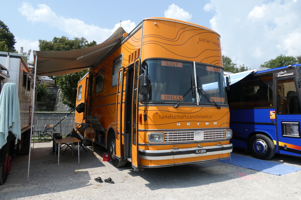 (278'971) - Aus Liechtenstein: Vogt, Vaduz - FL 2830 - Setra am 16. August 2025 in Solothurn, Baseltor