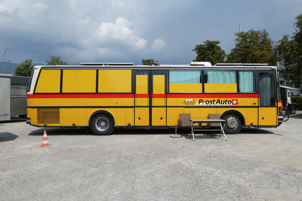 (279'020) - Schenk, Alpthal - SZ 69'526 - Setra (ex V�geli, Hettenschwil; ex Rosy Viaggi, Stabio; ex AutoPostale Ticino Nr. 516/PID 2979; ex P 25'069) am 16. August 2025 in Solothurn, Baseltor