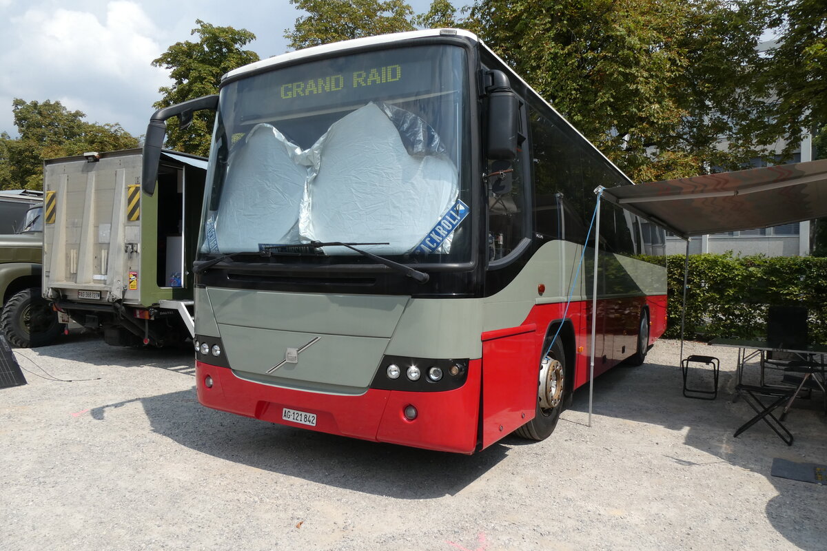 (279'021) - Erni, T�gerig - AG 121'842 - Volvo (ex Serta, Lumino; ex Lathion, Sion Nr. 4) am 16. August 2025 in Solothurn, Baseltor