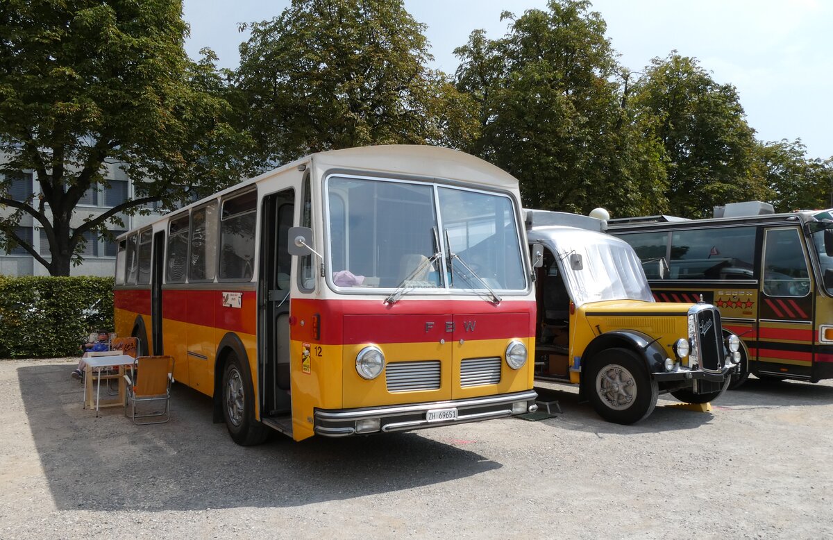 (279'023) - Tr�b, Oberrieden - Nr. 12/ZH 69'651 - FBW/R&J (ex Ryffel, Uster Nr. 12) am 16. August 2025 in Solothurn, Baseltor