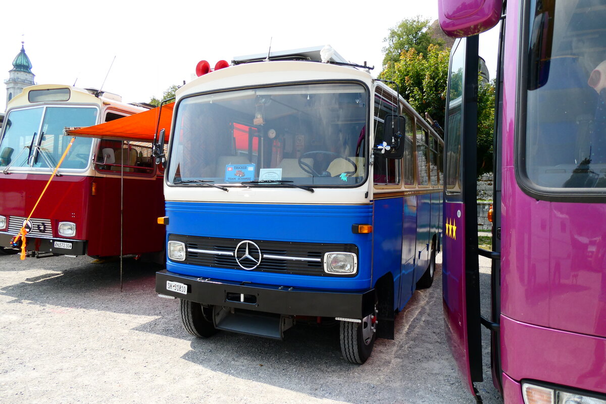 (279'033) - Niederer P., Langwiesen - SH 31'810 - Mercedes/R&J (ex Stoll, Wilchingen) am 16. August 2025 in Solothurn, Baseltor