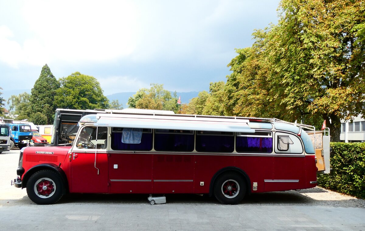 (279'049) - Morger, Horgenberg - ZH 32'050 U - Saurer/T�scher (ex P 23'167; ex Casper, Lenzerheide) am 16. August 2025 in Solothurn, Baseltor