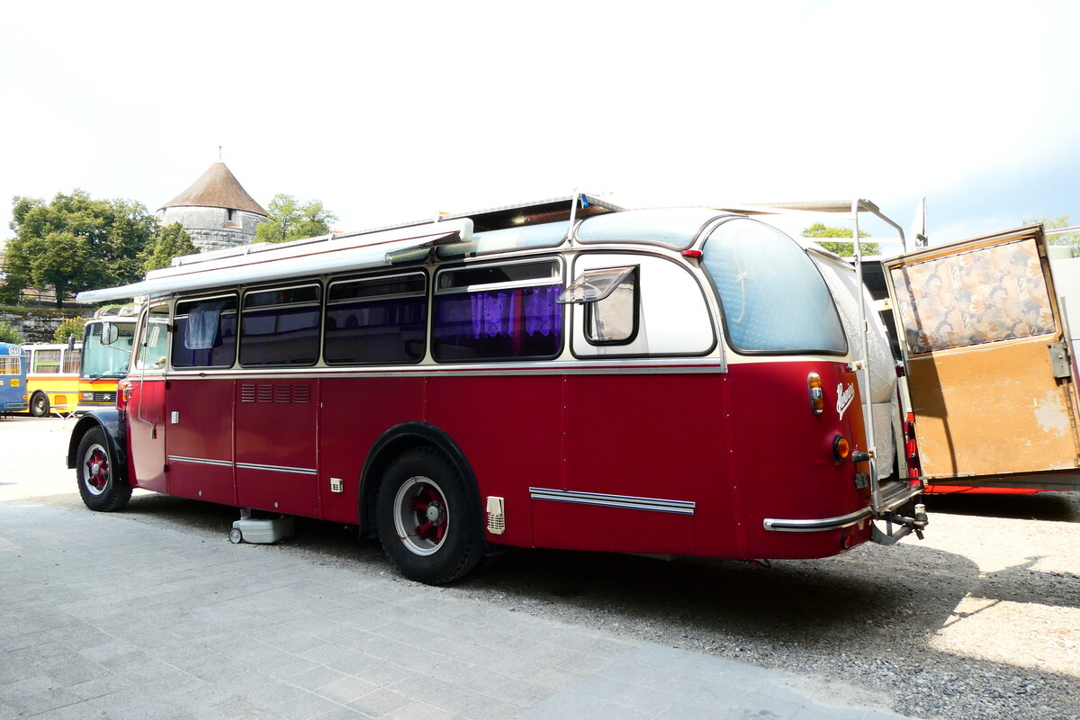 (279'050) - Morger, Horgenberg - ZH 32'050 U - Saurer/T�scher (ex P 23'167; ex Casper, Lenzerheide) am 16. August 2025 in Solothurn, Baseltor