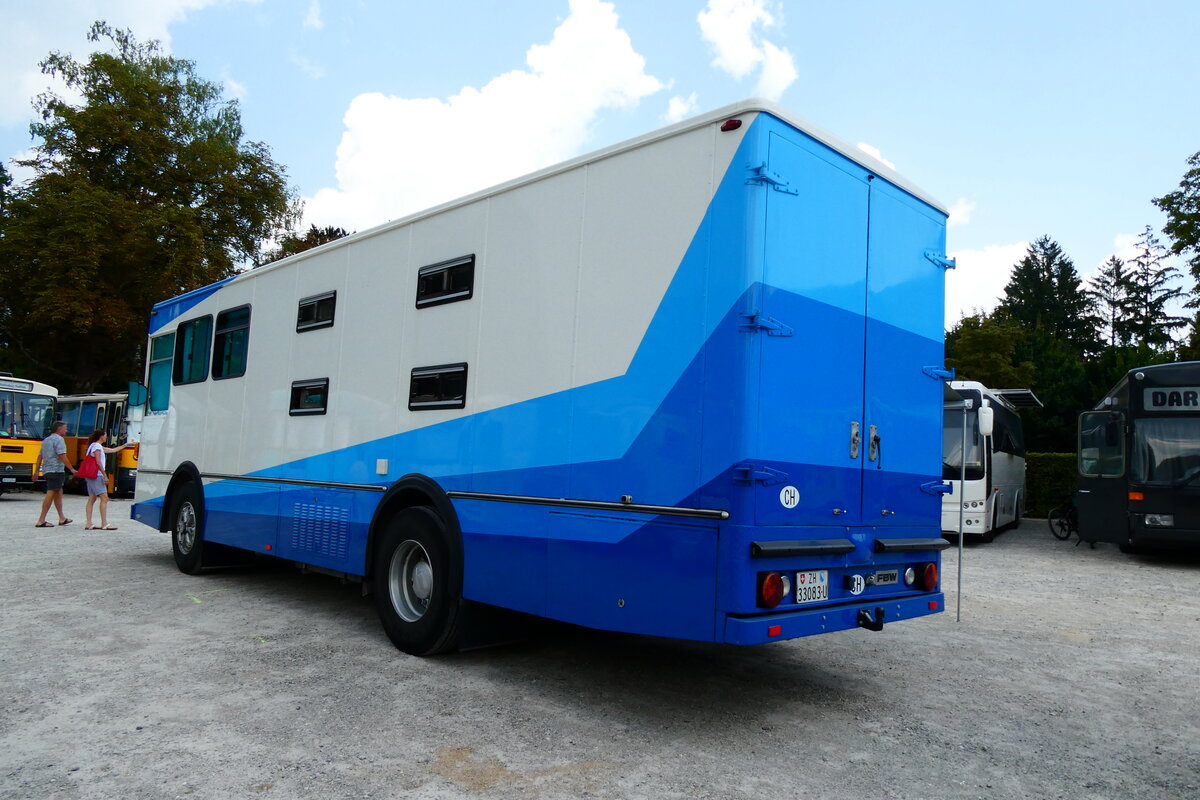 (279'091) - Wegm�ller, Elgg - ZH 33'083 U - FBW/FHS (ex Migros, Bern Nr. 2) am 16. August 2025 in Solothurn, Baseltor