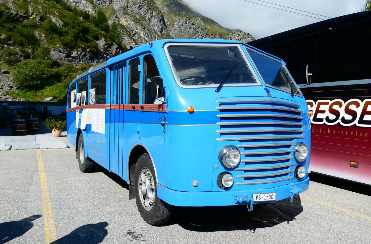 (279'288) - Theytaz, Sion - VS 1300 - Saurer/Mudry am 23. August 2025 in Dixence, Le Chargeur